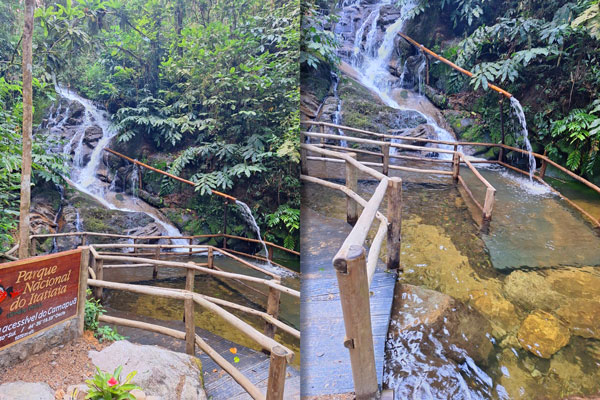 Cachoeira para cadeirantes
